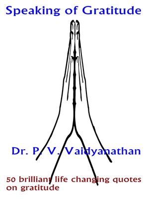 cover image of Speaking of Gratitude